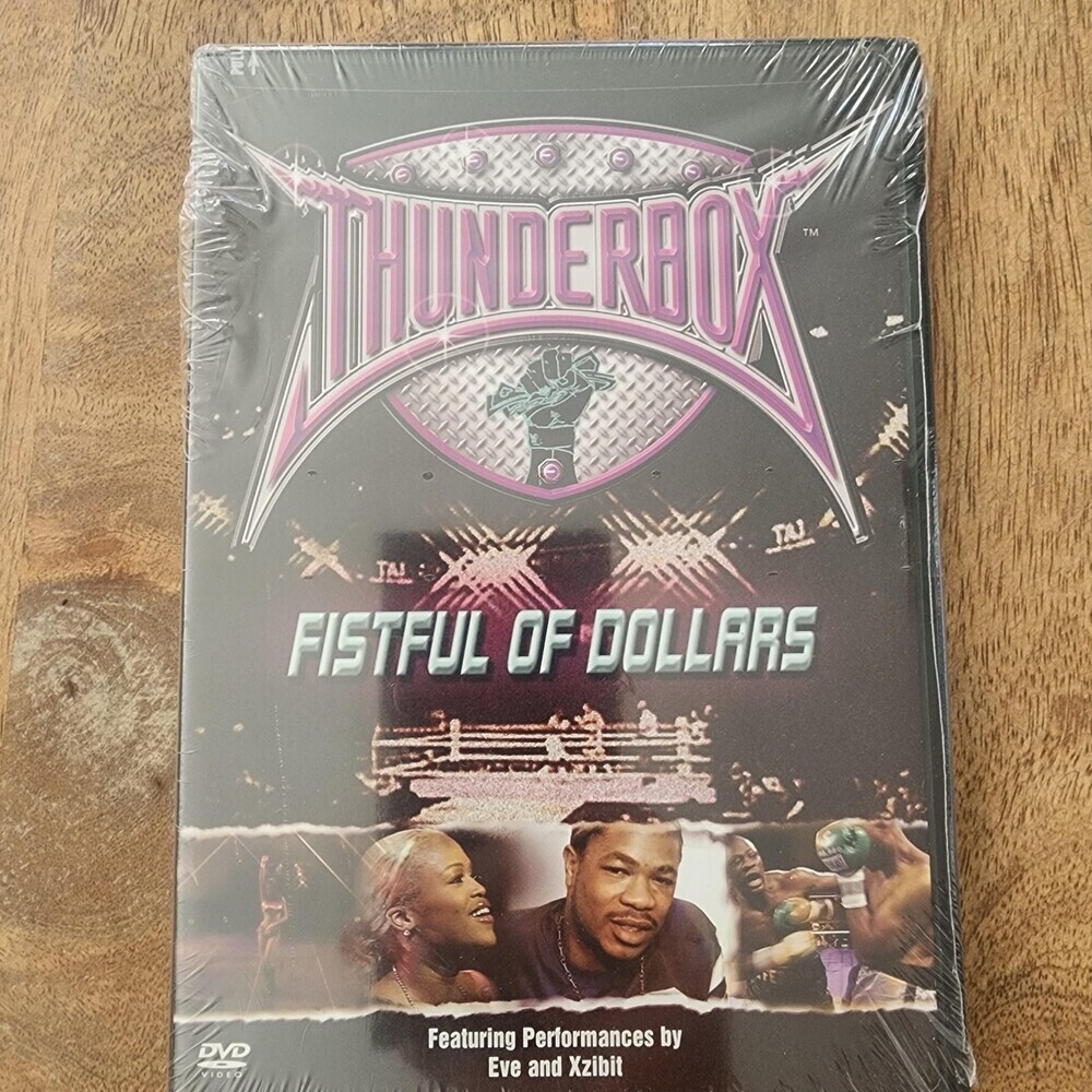 Thunderbox Fistful Of Dollars DVD Boxing Hip-Hop Concert Eve Xzibit New Sealed